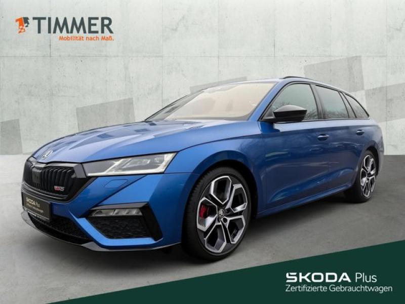 SKODA  Octavia Combi 2.0 TDI DSG RS +MATRIX +ACC +HuD +, Race Blau Metallic