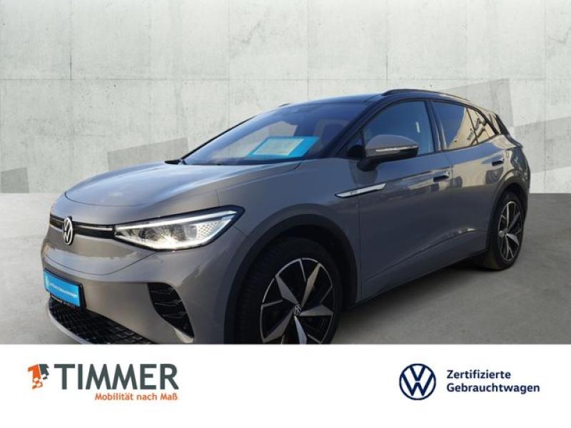VW  ID.4 GTX 82 kWh 4M +WÄPU +AHK +360° +PANO +HuD +, Mondsteingrau