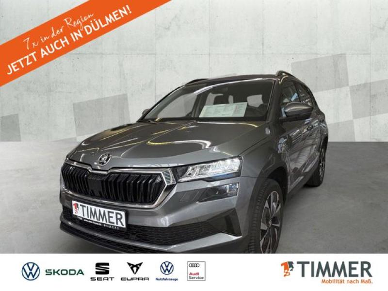 SKODA  Karoq 1.5 TSI DSG TOUR +LED +RKAM +VIRTUAL +NAVI, Graphite Grau Metallic