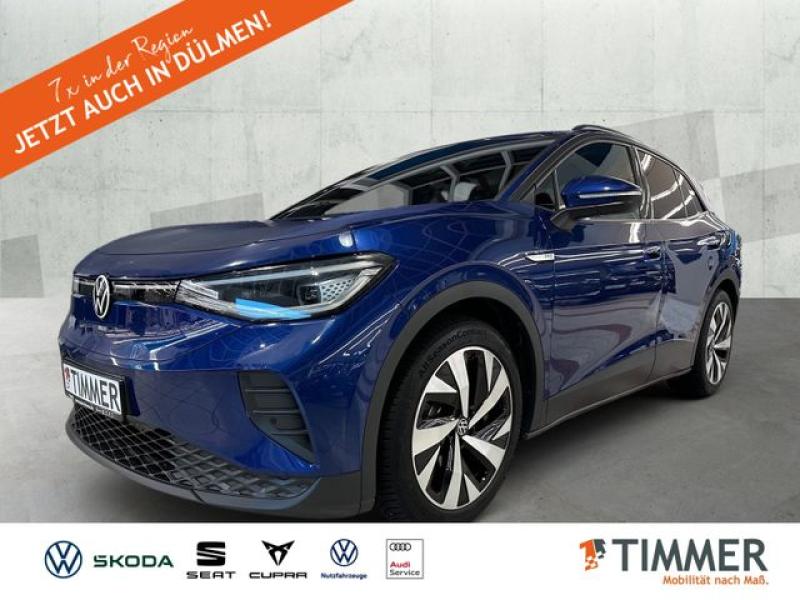 VW  ID.4 PRO PERF. 82 kWh +AHK +WÄPU +CARPLAY +20" +, Blue Dusk Metallic