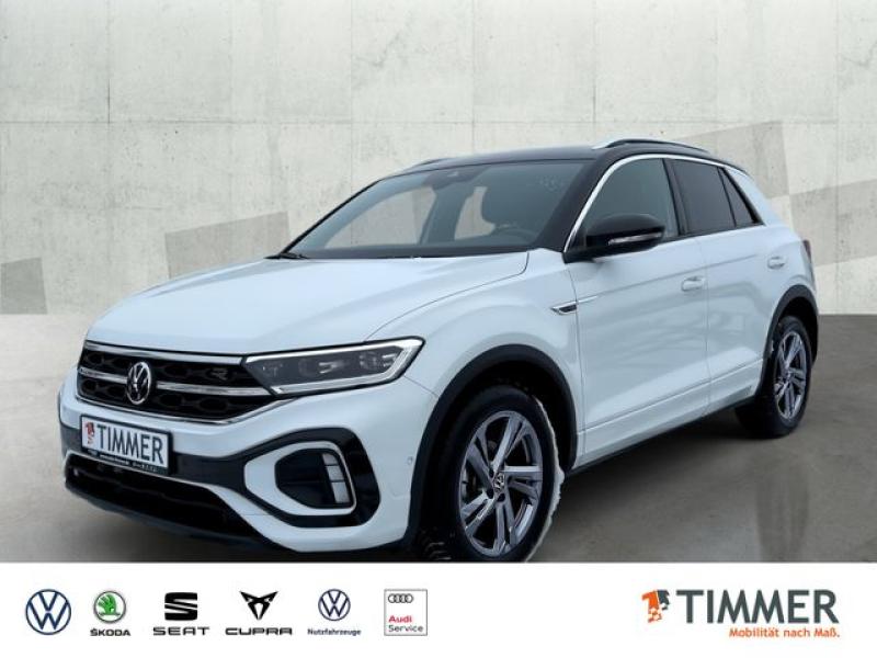 VW  T-Roc 1.5 TSI DSG R-LINE +AHK +LED +ACC +RKAM +V, Pure White