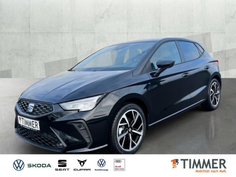 SEAT  Ibiza FR 1.0TSI 85kW (116PS)*DSG*ACC*SHZ*RFK*NAV, Midnight Schwarz Metallic