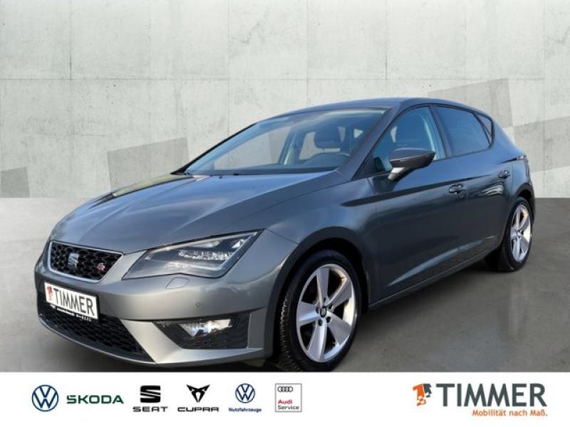 SEAT  Leon 1.4l TSI FR 110KW (150PS) DSG*NAVI*LED*SHZ*, Silbergrau
