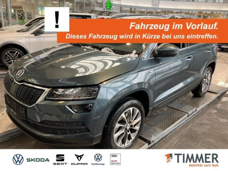 SKODA  Karoq 1.5 TSI DSG +CLEVER +LED +ACC +NAVI +SHZ +, Quarz Grau Metallic