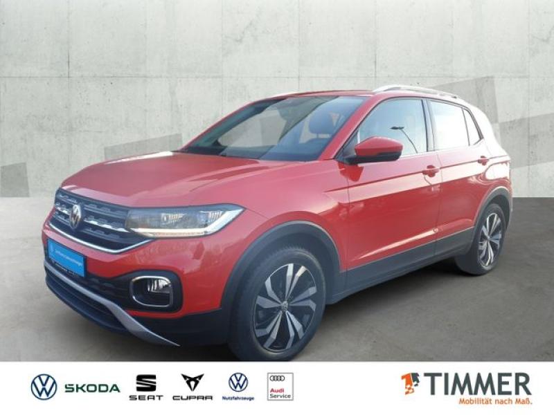 VW  T-Cross 1.0 TSI OPF "Style" *GJR*REAR VIEW*ACC*S, Flash-Rot