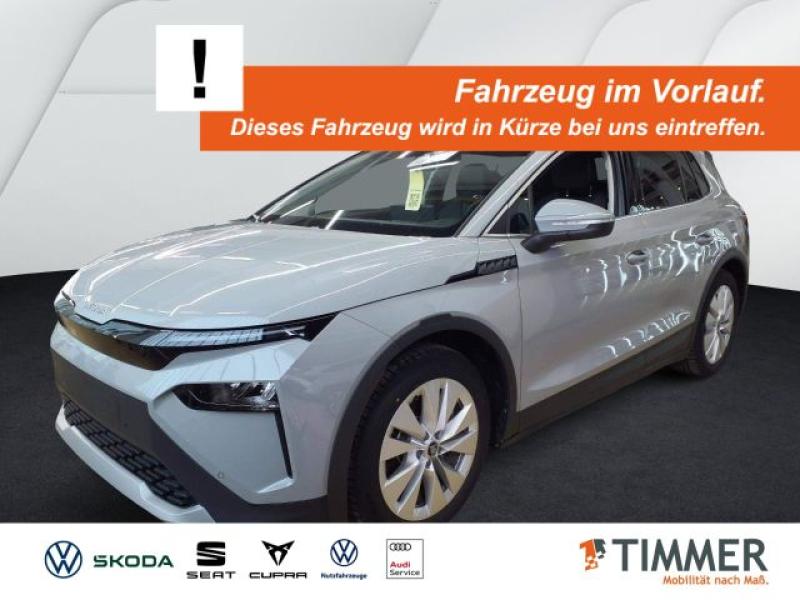 SKODA  Elroq 85 LOFT +WÄPU +AHK +19" +CARPLAY +LED +ACC, Stahl Grau