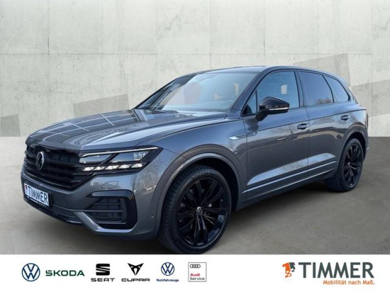 VW  Touareg 3.0 TDI V6 4M R-LINE BLACK +AHK +LUFT +D, Siliziumgrau Metallic