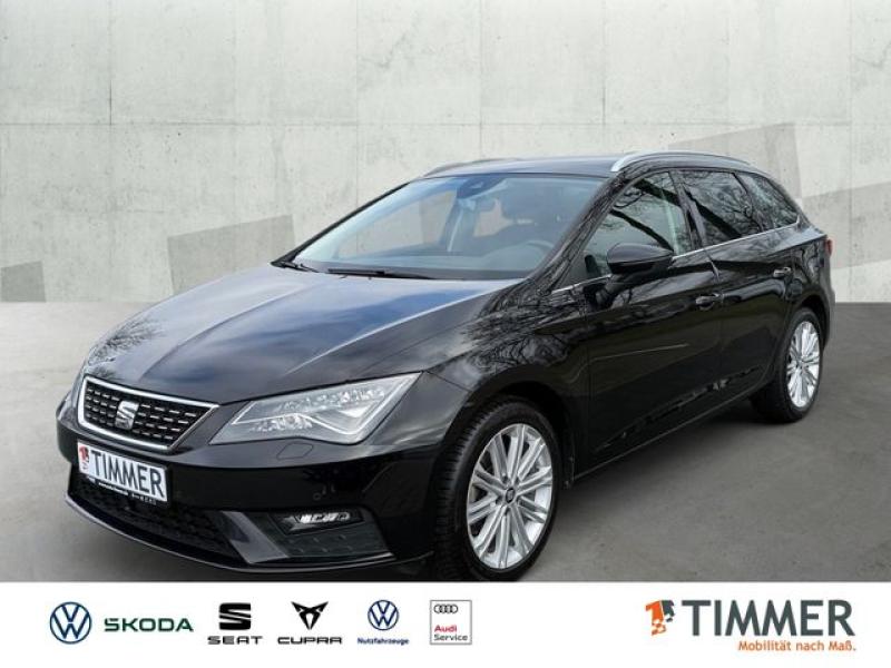 SEAT  Leon ST 1.5 TSI XCELLENCE +LED +ACC +SHZ +LM +CL, Midnight Schwarz Metallic