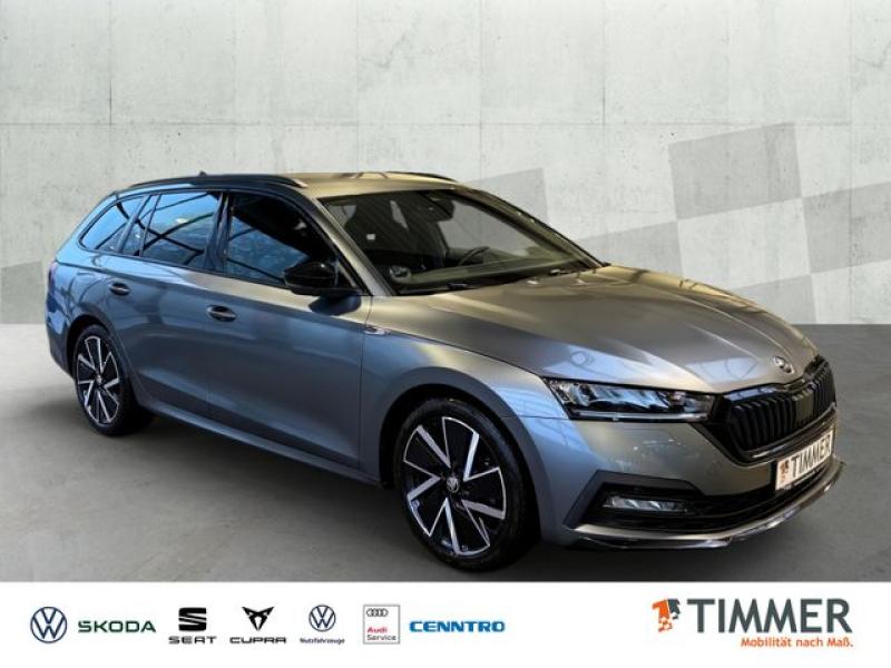 SKODA  Octavia Combi 2.0 TDI DSG SPORTLINE +LED +HuD +N, Graphite Grau Metallic