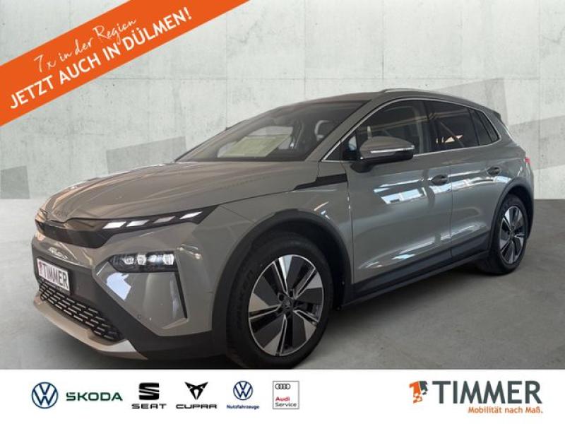 SKODA  Elroq 85 LOFT +WÄPU +AHK +19" +CARPLAY +MATRIX +, Stahl Grau