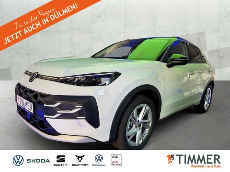 VW  T-Roc 1.5 eTSI 110 kW Life+LED+LM 18"+Sitzh.+App, Pure White