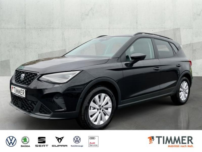 SEAT  Arona Road Edition 1.0TSI 85kW (116 PS)*DSG*RFK*, Midnight Schwarz Metallic