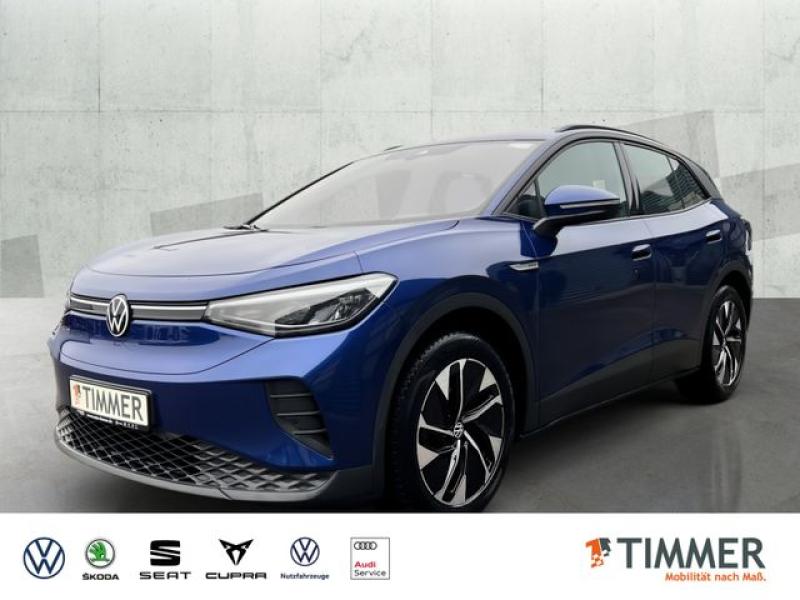 VW  ID.4 PRO PERF. 82 kWh +WÄPU +AHK +19" +CARPLAY +, Blue Dusk Metallic