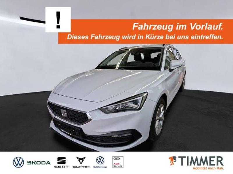 SEAT  Leon ST 1.5 eTSI DSG STYLE +LED +ACC +RKAM +SHZ, Nevada Weiß Metallic