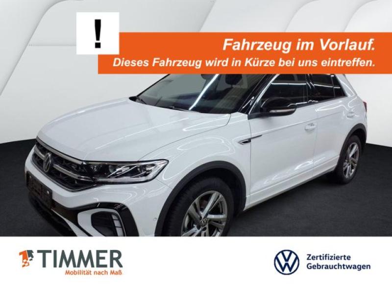 VW  T-Roc 1.5 TSI DSG R-LINE +AHK +LED +ACC +RKAM +V, Pure White