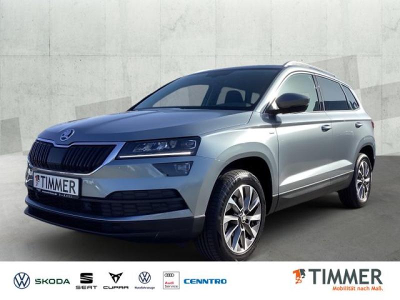 SKODA  Karoq 1.5 TSI DSG CLEVER +LED +CARPLAY +SHZ +17", Business Grau Metallic