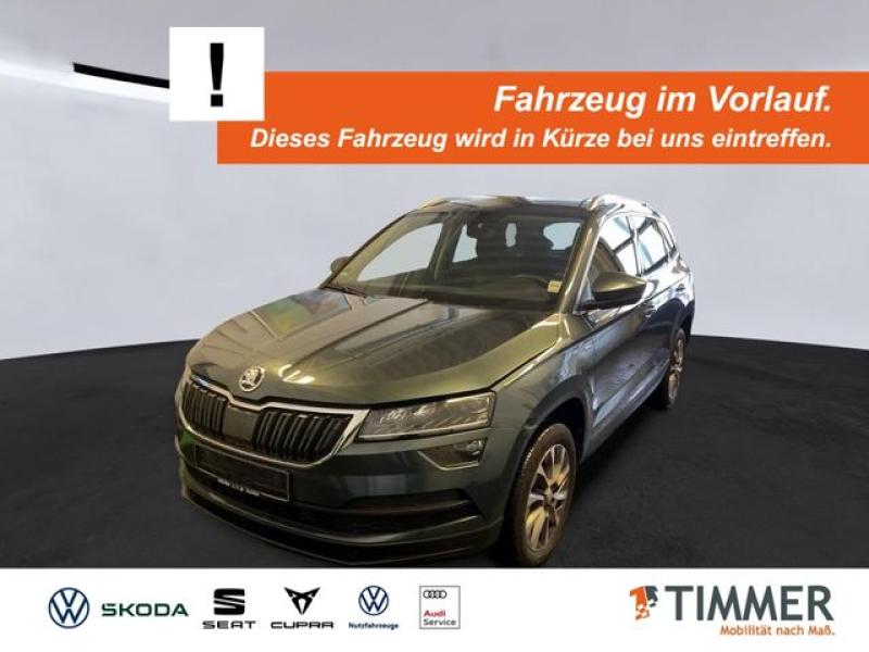 SKODA  Karoq 1.5 TSI DSG CLEVER +AHK +LED +ACC +RKAM +N, Quarz Grau Metallic