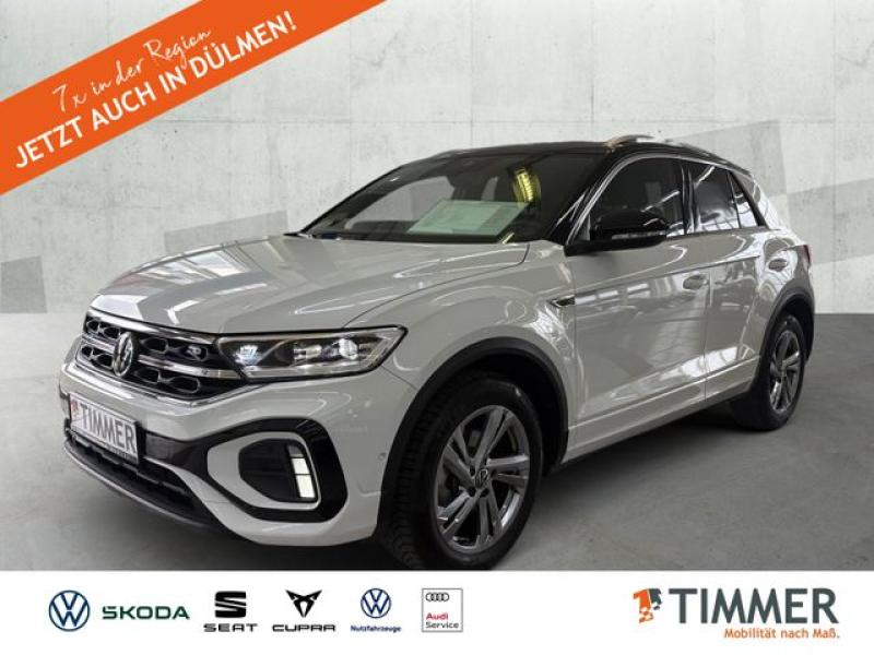 VW  T-Roc 1.5 TSI DSG R-LINE +LED +RKAM +ACC +APP +N, Pure White