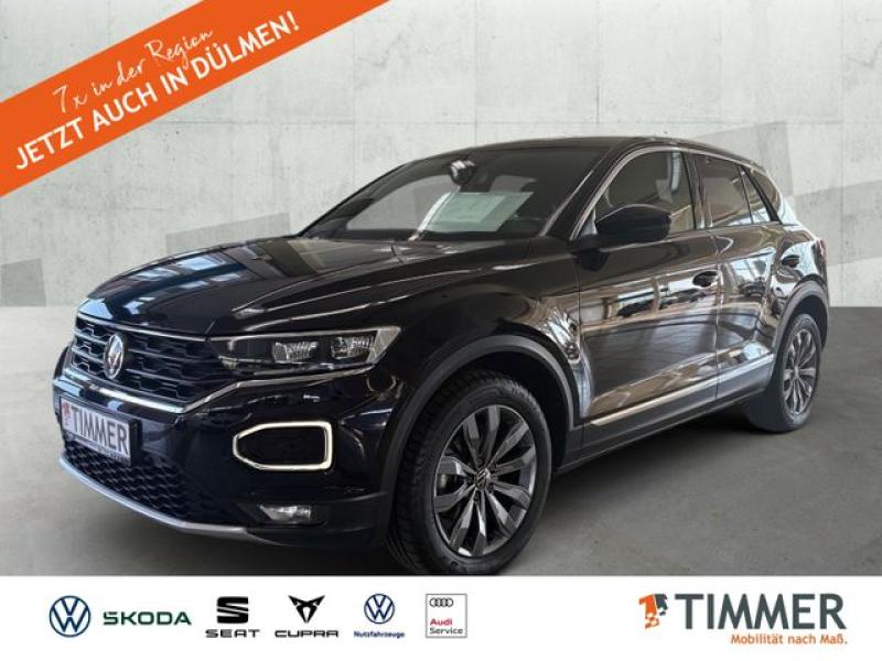 VW  T-Roc 1.5 TSI DSG SPORT +LED +ACC +SHZ +DAB+ +AP, Deep Black Perleffekt