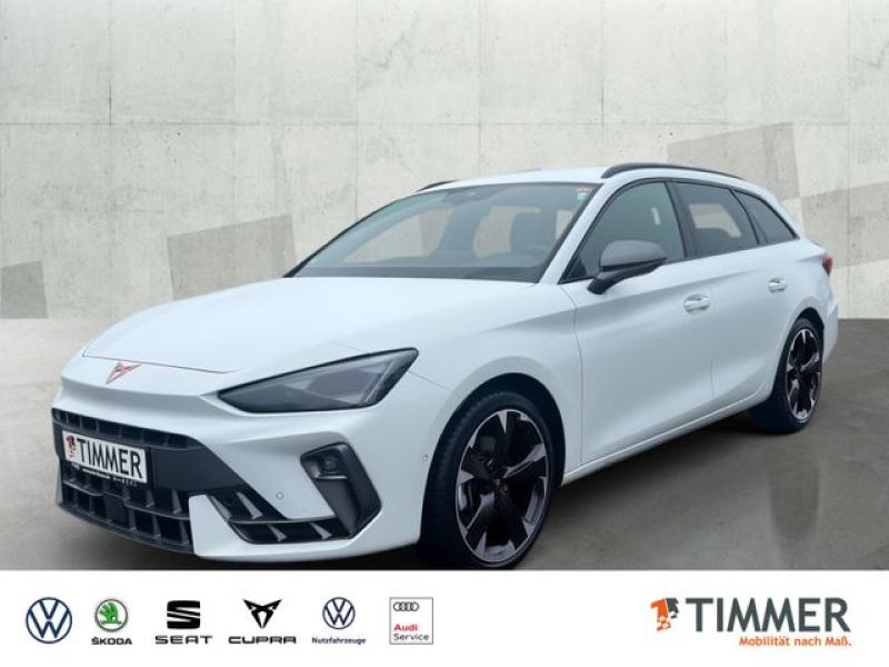 CUPRA  Leon ST 2.0 TDI DSG +AHK +LED +ACC +RKAM +NAVI +, Glacial Weiß Metallic