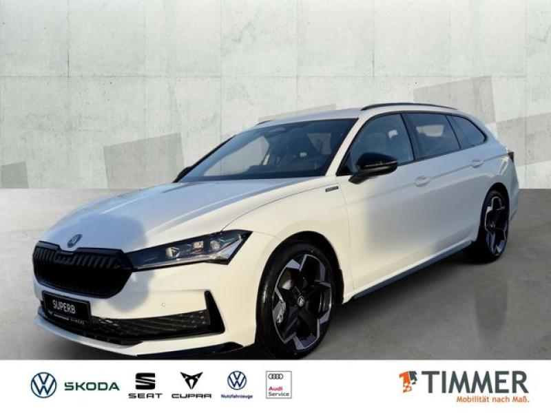 SKODA  Superb Combi Sportline 2.0 TDI 4x4 142 kW (193PS, Purity Weiss