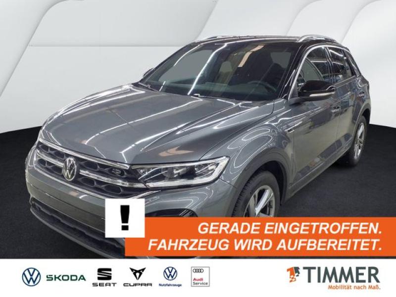 VW  T-Roc 1.5 TSI DSG R-LINE +AHK +LED +ACC +RKAM +V, Indiumgrau Metallic Schwarz