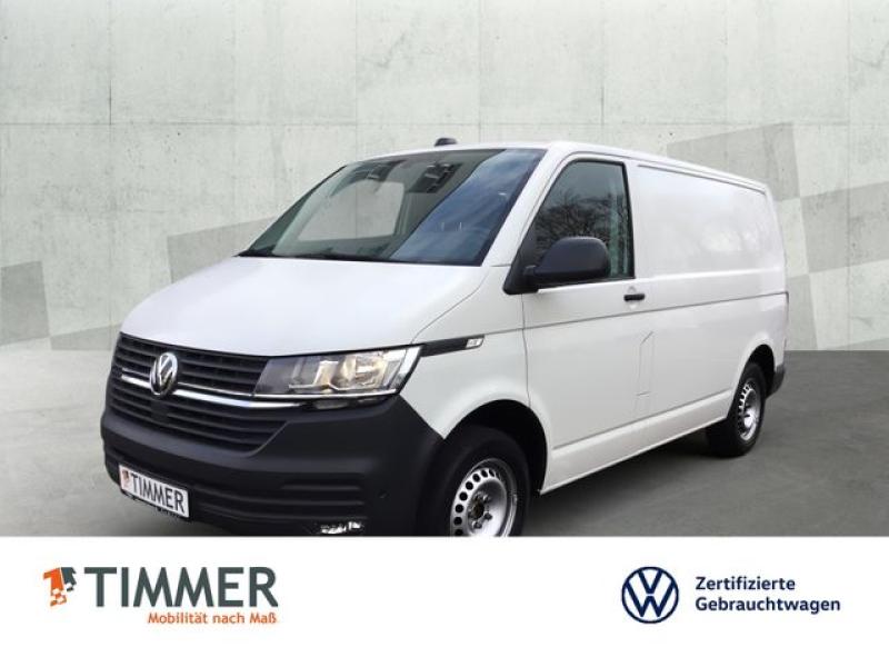 VW  T6.1 Transporter Kasten 2.0 TDI DSG KR +NAVI +PD, Candy Weiß