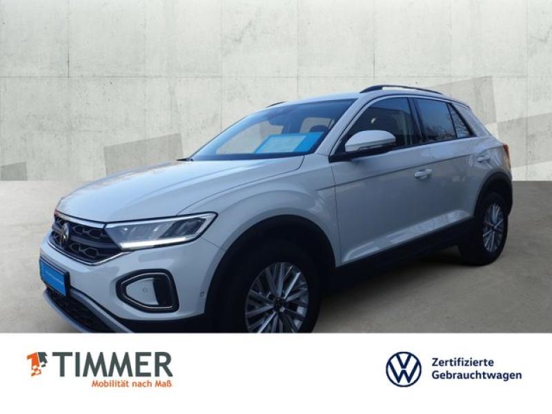 VW  T-Roc 2.0 TDI DSG LIFE +LED +ACC +VIRTUAL +NAVI, Pure White