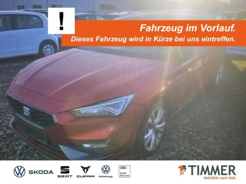 SEAT  Leon 1.5 TSI FR +LED +RKAM +APP-CONN +NAVI +, Desire Rot Metallic