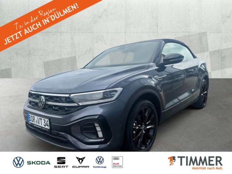 VW  T-Roc Cabriolet 1.5TSI *DSG* R-LINE* LED* NAVI*, Rauchgrau