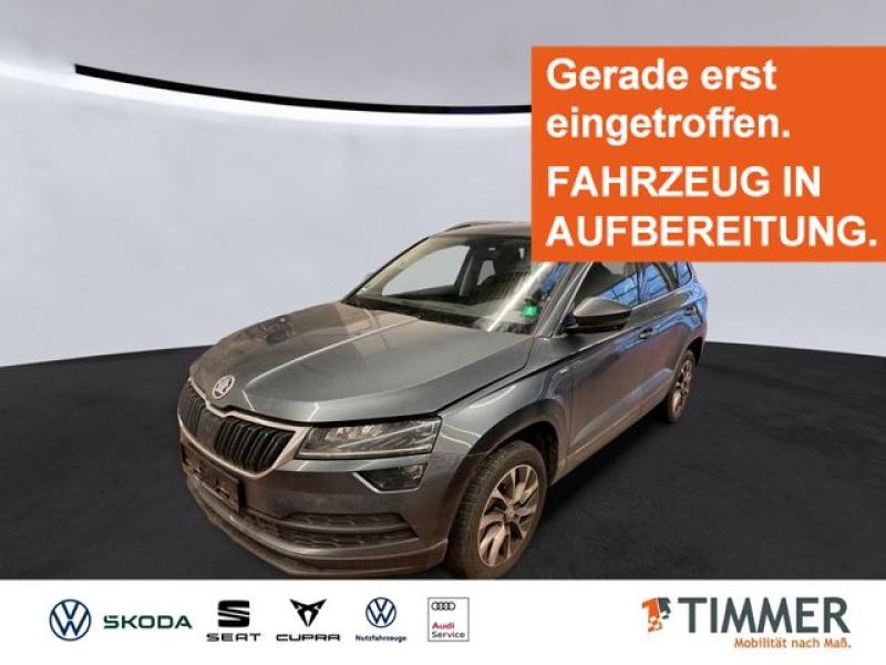 SKODA  Karoq 2.0 TDI CLEVER +LED +CANTON +STHZG +VIRTUA, Quarz-Grau Metallic