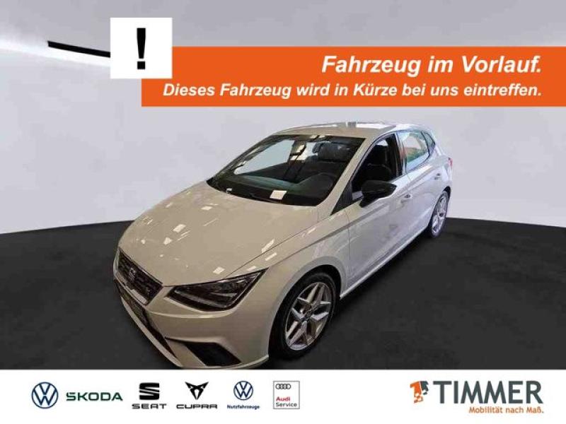 SEAT  Ibiza 1.0 TSI DSG FR-LINE +BEATS +LED +ACC +RKAM, Nevada Weiß Metallic
