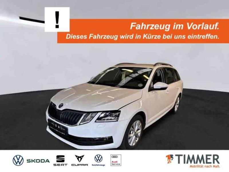 SKODA  Octavia Combi 2.0 TDI DSG TOUR +AHK +LED +ACC +N, Candy-Weiß