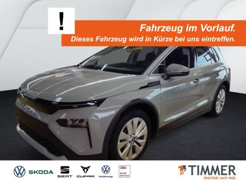 SKODA  Elroq 85 LOFT +WÄPU +AHK +19" +CARPLAY +LED +ACC, Stahl Grau