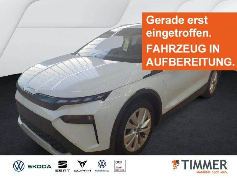SKODA  Elroq 85 LOFT +WÄPU +AHK +19" +CARPLAY +RKAM +MA, Moon Weiß Perleffekt