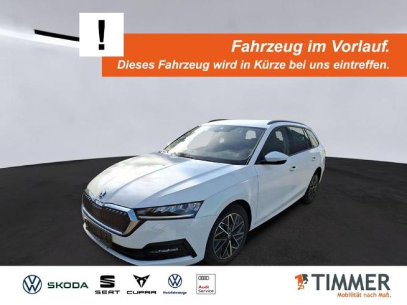 SKODA  Octavia Combi 1.5 eTSI DSG CLEVER +AHK +LED +RKA, Candy Weiß