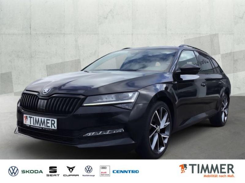 SKODA  Superb Combi 2.0 TDI DSG 4x4 SPORTLINE +AHK +STH, Schwarz Magic Perleffekt
