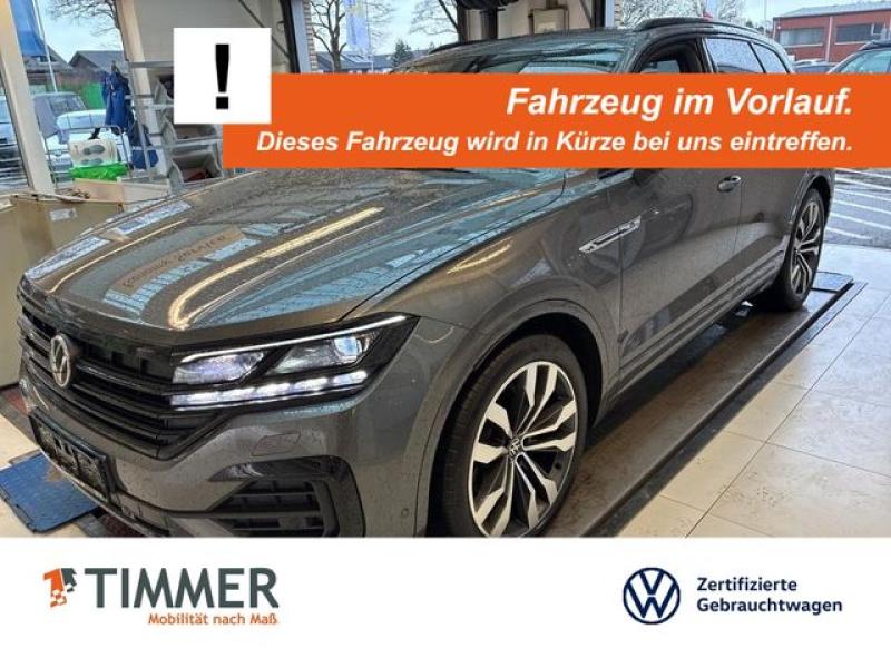 VW  Touareg 3.0 TDI V6 DSG 4M R-LINE BLACK +AHK +PAN, Siliziumgrau Metallic