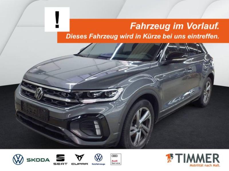 VW  T-Roc 1.5 TSI DSG R-LINE +AHK +LED +ACC +RKAM +V, Indiumgrau Metallic