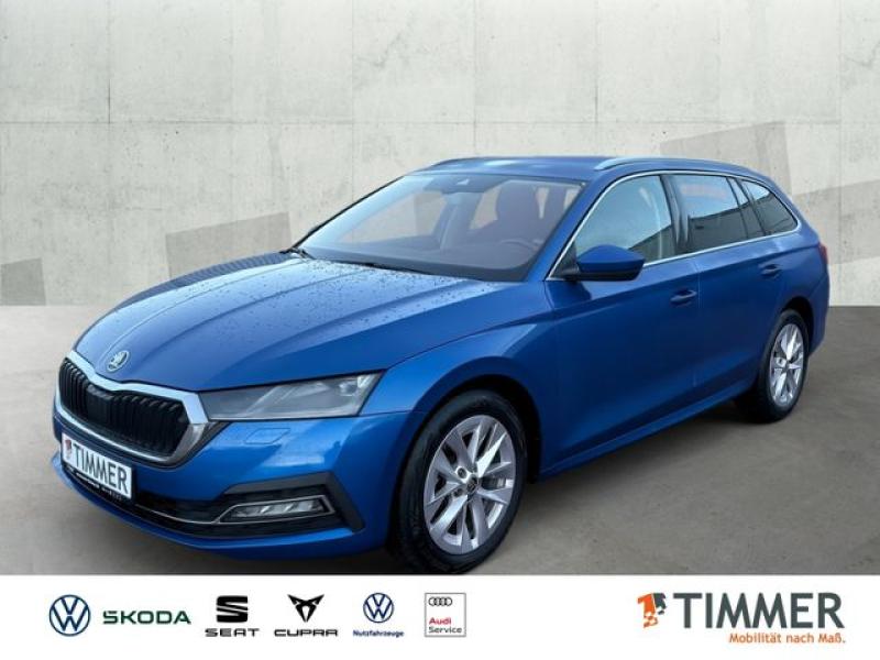 SKODA  Octavia Combi 2.0 TDI STYLE +CANTON +HuD +MATRIX, Race Blau Metallic