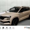 SKODA  Karoq 1.5 TSI DSG SPORTLINE +AHK +MATRIX +ACC +R, Moon Weiss Metallic