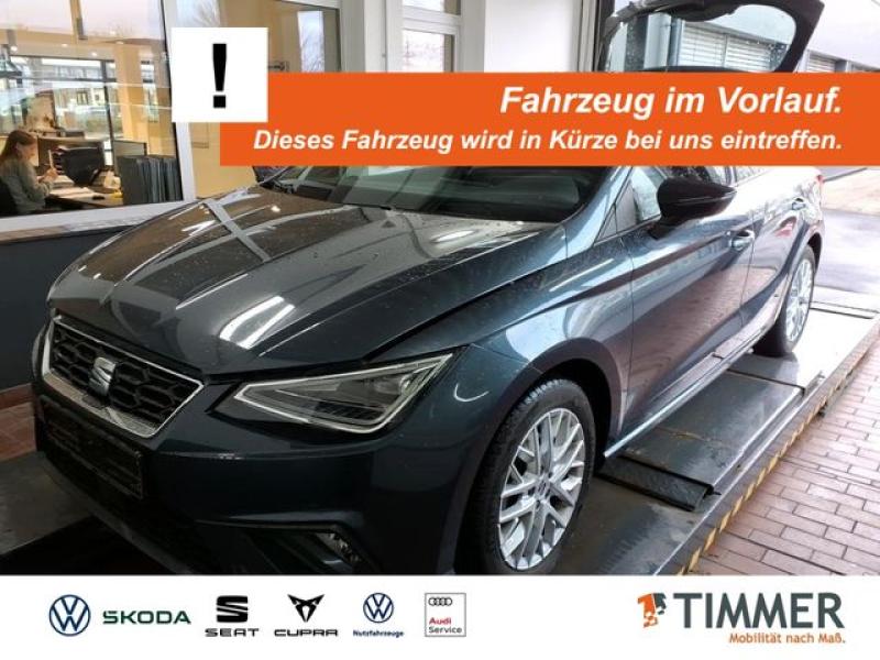 SEAT  Ibiza 1.0 TSI FR +LED +NAVI +SHZ +ALU +DAB +ALLW, Magnetic Grau Metallic