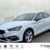 SEAT  Leon FR 1.5 eTSI DSG AHK+RKAM +CARPLAY +LED +SHZ, Glacial Weiß Metallic