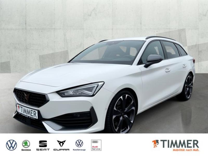 CUPRA  Leon ST 2.0 DSG 4Dr VZ AHK+BEATS +ACC +RKAM +"19, Weiß