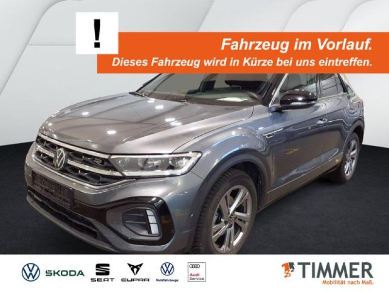 VW  T-Roc 1.5 TSI DSG R-LINE +AHK +LED +ACC +RKAM +V, Indiumgrau Metallic