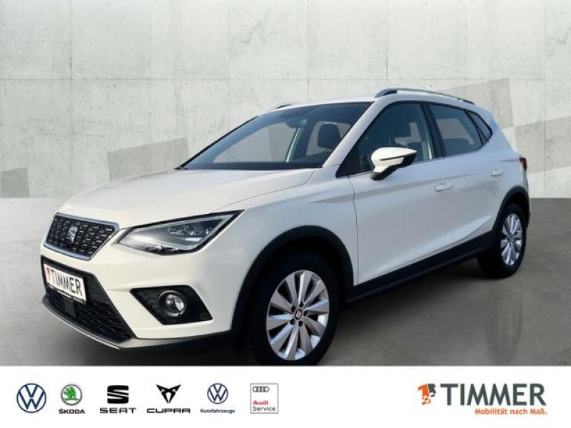 SEAT  Arona 1.0 TSI XCELLENCE +LED +RKAM +NAVI +SHZ +A, Weiß