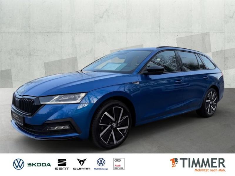 SKODA  Octavia Combi 2.0 TDI DSG SPORTLINE +PANO +DCC +, Race Blau Metallic