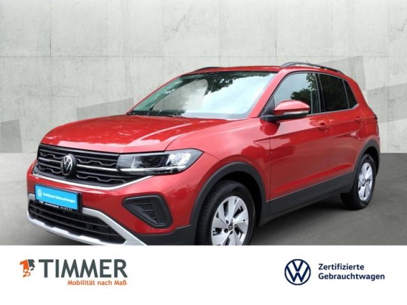 VW  T-Cross 1.0 TSI LIFE *AHK *LED *ACC *VIRTUAL *AP, Kings Red Metallic