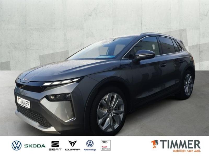 SKODA  Elroq 85 LODGE +AHK +20" +CARPLAY +MATRIX +ACC +, Graphite Grau Metallic