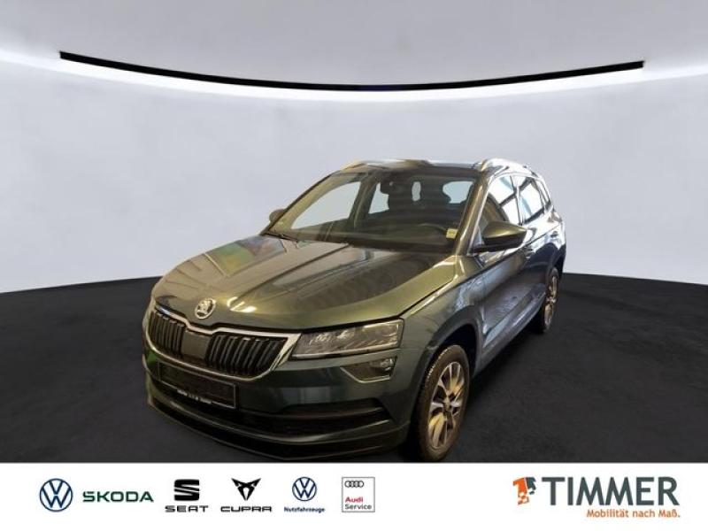 SKODA  Karoq 1.5 TSI DSG CLEVER +AHK +LED +ACC +RKAM +N, Quarz Grau Metallic